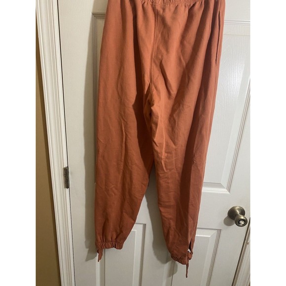 Urban Bliss Women’s Orange Sweatpants With Pocket Tie Bottoms Size XXS - Picture 6 of 13